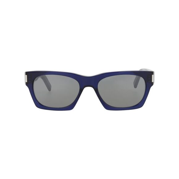 Square-Frame Recycled Acetate Sunglasses - Picture 1 of 5